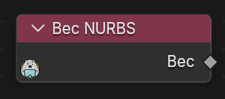 Нода Вес NURBS