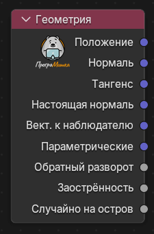 Нода Геометрия