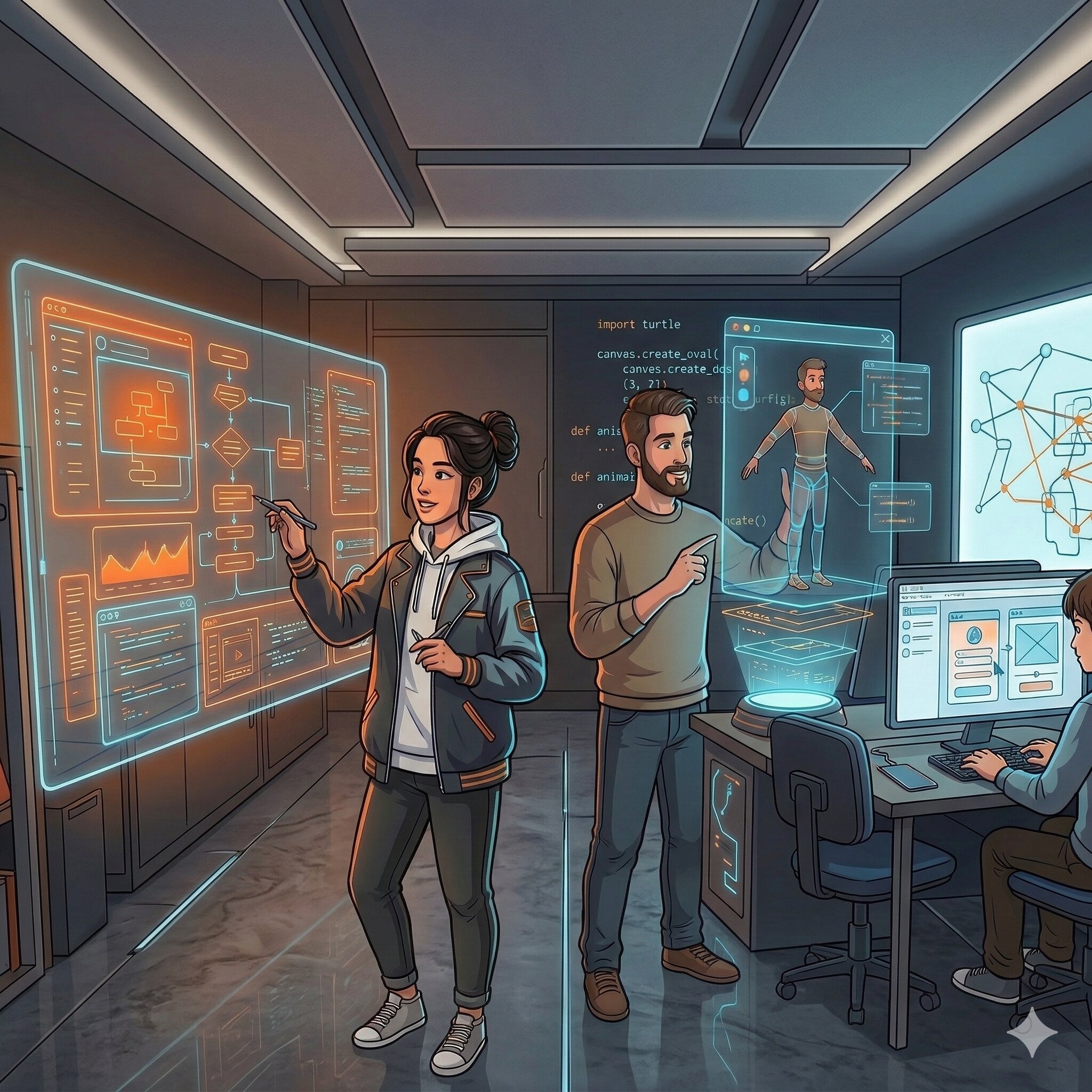 Python-разработчик: визуальный трек